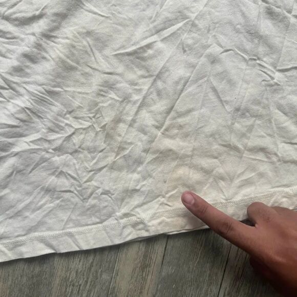 Vintage 70s Snoopy Blue Ribbon Workwear Hooded Long Sleeve Shirt Size Large - Picture 8 of 9